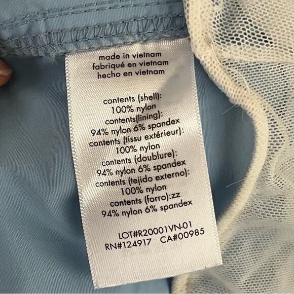 Onia The Charles 5” Swim Trunk/ Board Shorts Light Blue XXL - Picture 9 of 9